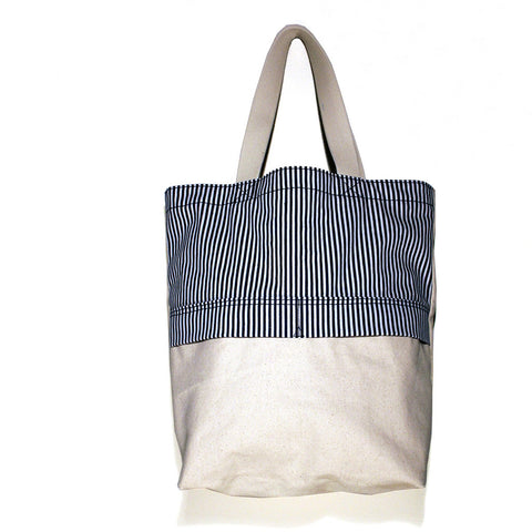 City Slicker Tote- Stripes