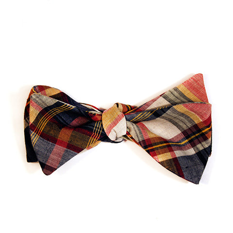Madras Butterfly Bowtie