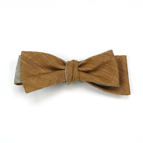 Clay Double-sided Batwing Bow Tie