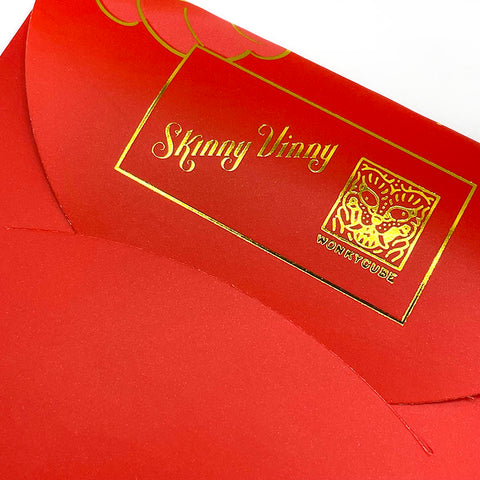 Year of the Dragon Lunar New Year Lucky Red Envelope Skinny Vinny X Wonkycube