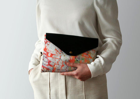 Clara Large Clutch Bag with Removable Strap