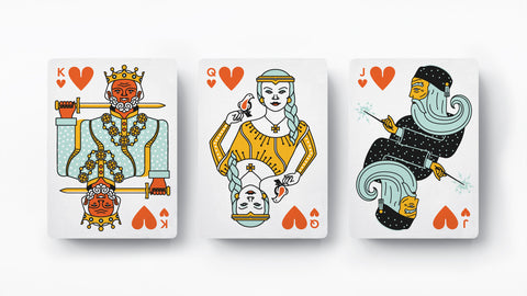 Lost Cities Playing Cards