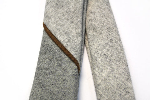 Angle Wool Necktie