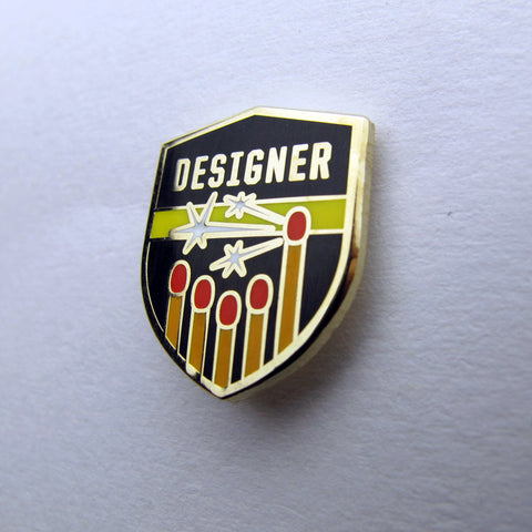 Designer, Maker, Thinker Pin Set | SKINNY VINNY