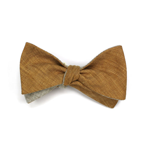 Clay Double-sided Butterfly Bow Tie